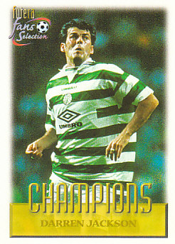 Darren Jackson Celtic Glasgow 1999 Futera Fans' Selection #83